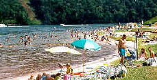 The Beach at The Seven Points Marina, Lake Raystown, Huntingdon County, Pennsylvania